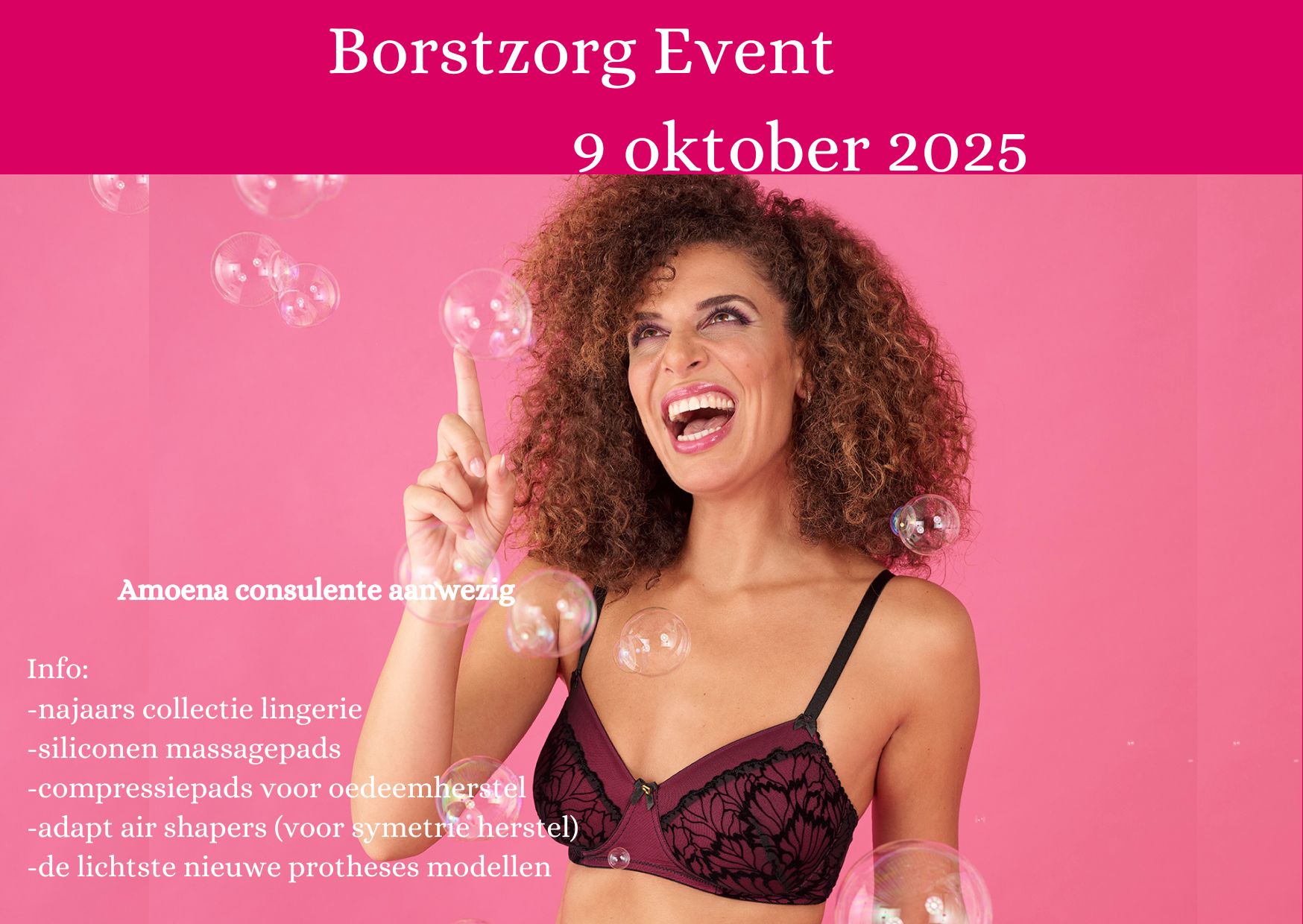 Borstzorg event 9 oktober FiguraLingerie