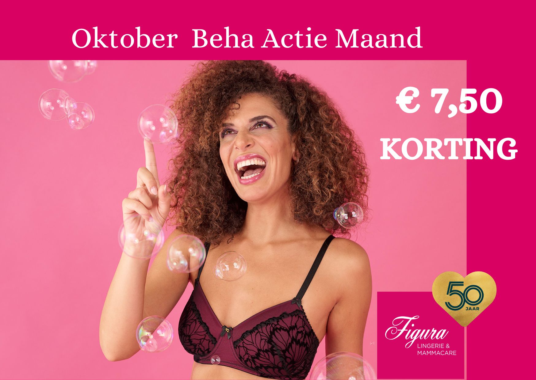 uitnodiging oktoberr actie Figura Lingerie